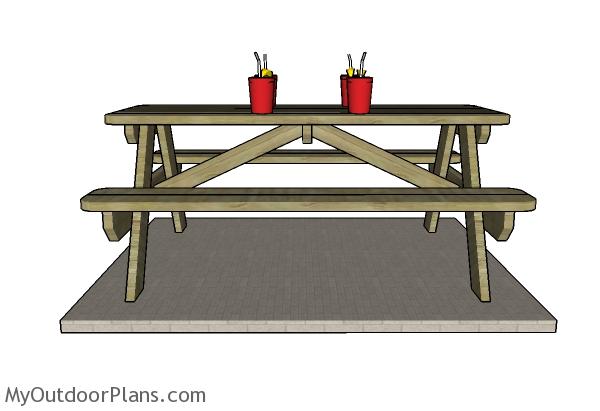 6 Picnic Table
