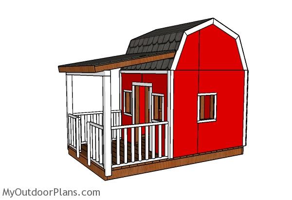 Barn Playhouse Plans