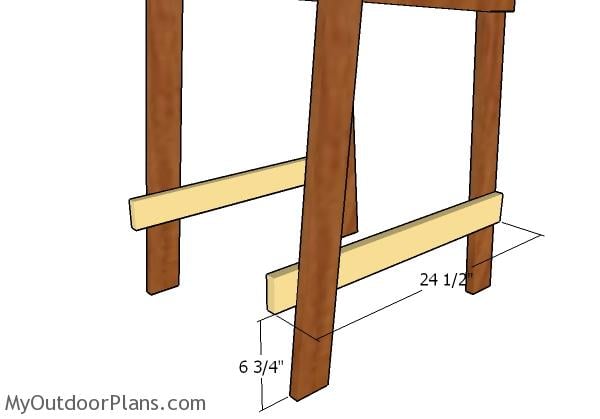 Bottom supports