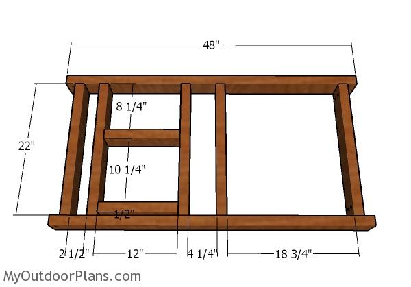 Tabletop frame
