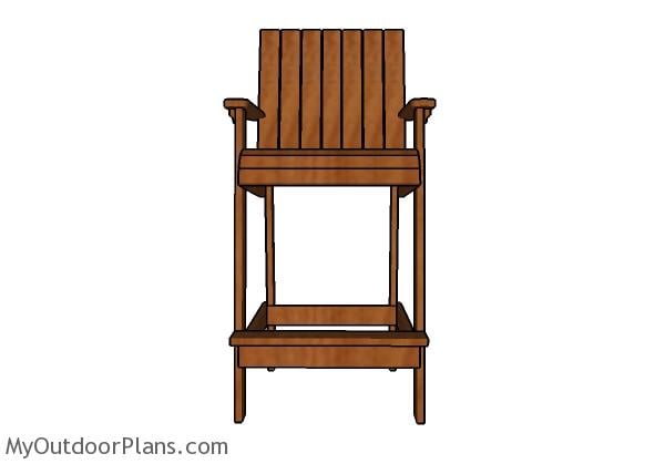 Tall adirondack chair plans
