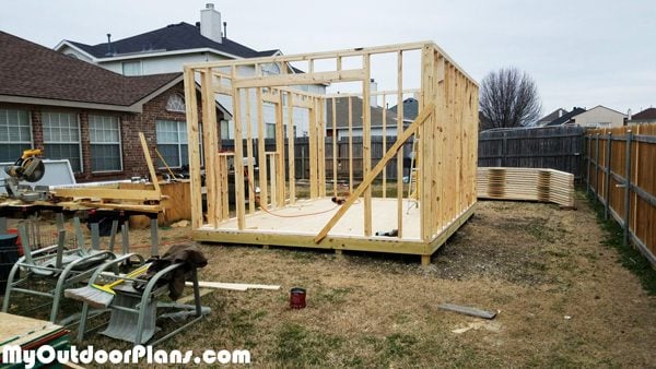 Shed-frame