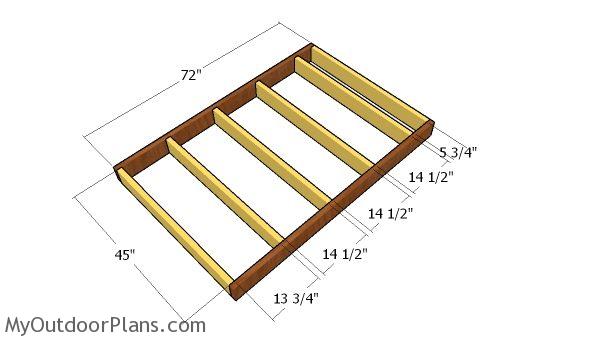 4x6 Lean to Shed Plans MyOutdoorPlans Free Woodworking 