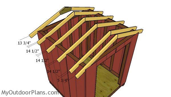 6x6 Gable Shed Roof Plans | MyOutdoorPlans | Free ...