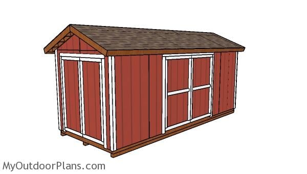 8x20 Shed Plans