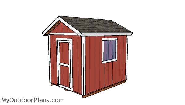 10x8 shed plans