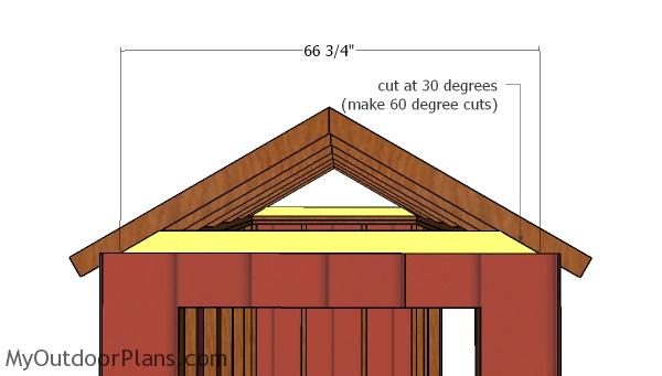Gable end supports