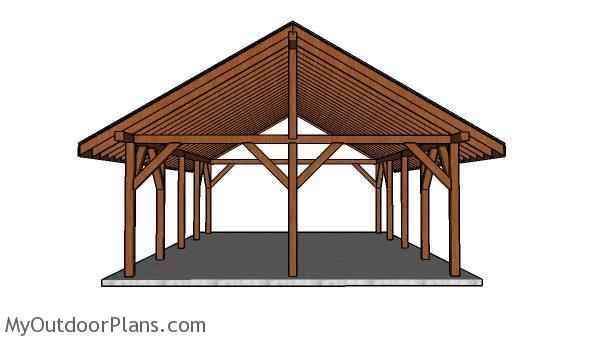 20x30 Pavilion Plans Free