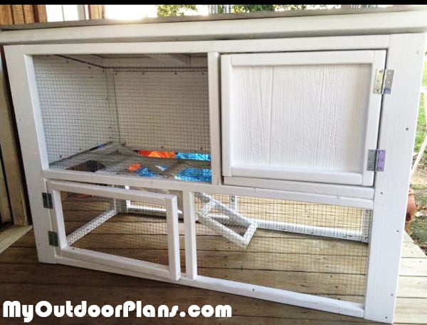 DIY-Rabbit-Hutch