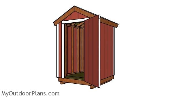 Free 5x5 Gable Shed Plans