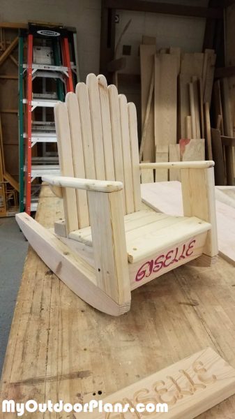 DIY Kids Adirondack Chair | MyOutdoorPlans | Free 