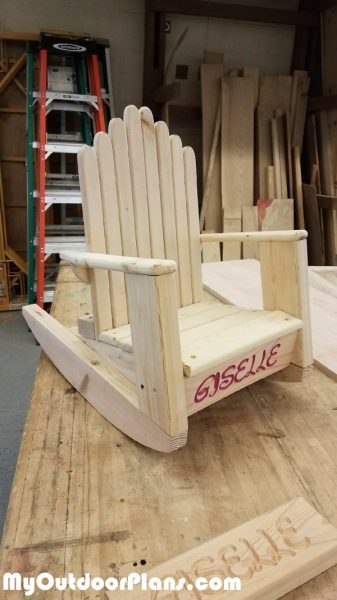 diy kids adirondack chair myoutdoorplans free