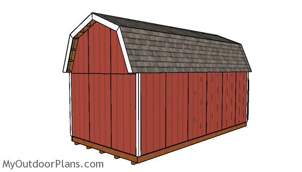 12x24 Barn Shed Plans
