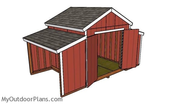 How to build a 10x18 Center Aisle Shed
