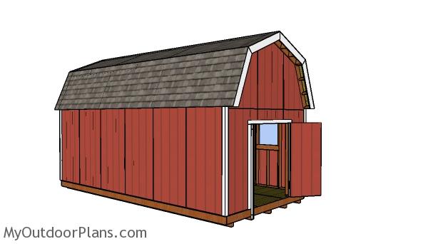 How to build a 12x24 barn shed