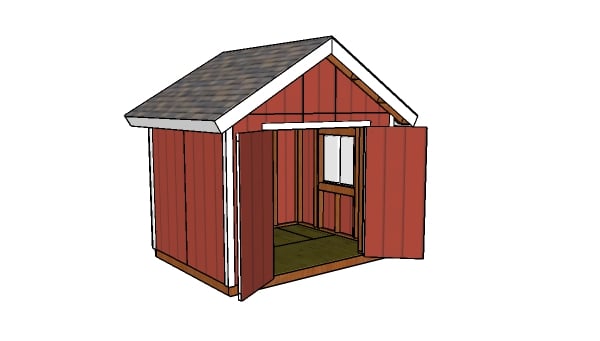 10x8 Gable Shed