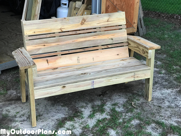 DIY-Garden-Bench