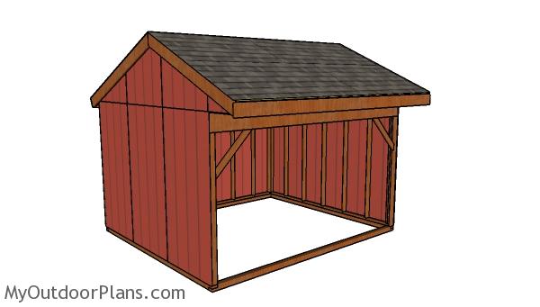 12x14 Field Shed Plans