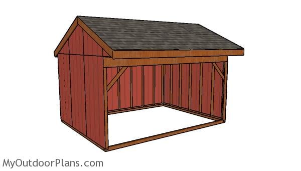 12x16 Field Shed Plans
