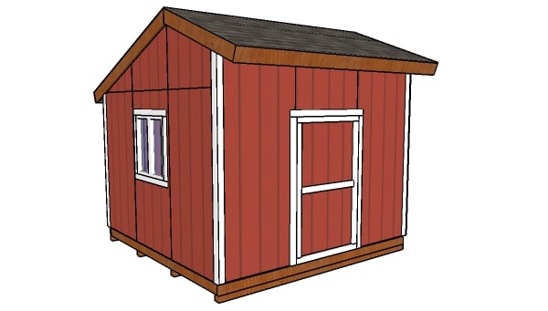 12x12 saltbox shed plans