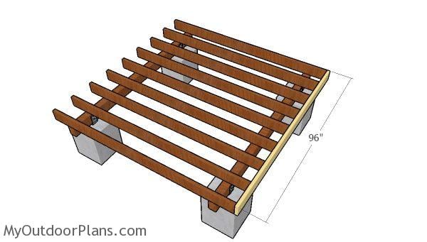 8x8 Deck Plans | MyOutdoorPlans