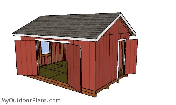 12x18 Shed Plans