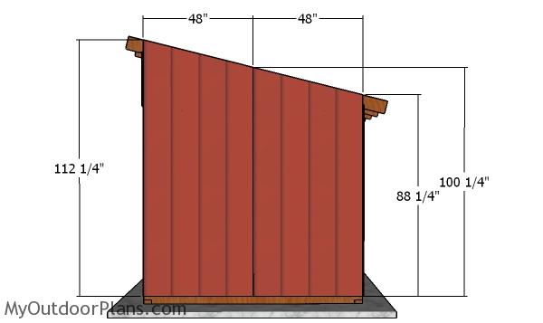 Side siding panels
