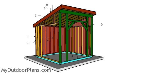 Building a 12x12 run in shed