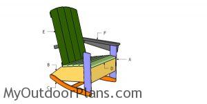 Building A Rocking Adirondack Chair 300x151 