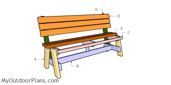 Building a 5 ft bench