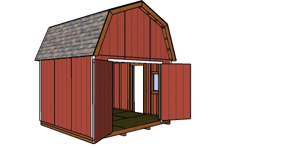 How to build a 12x12 barn shed