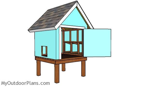 How to build a 4x4 chicken coop