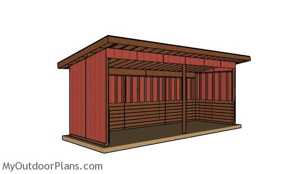 How to build a 8x24 run in shed