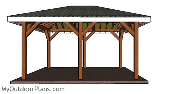 How to build a 12x16 pavilion