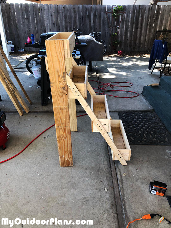 Building-a-tiered-planter-stand