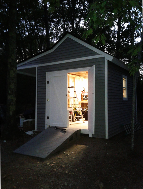 Building-a-shed-with-porch