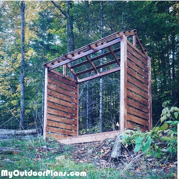 Small-firewood-shed---DIY-Project