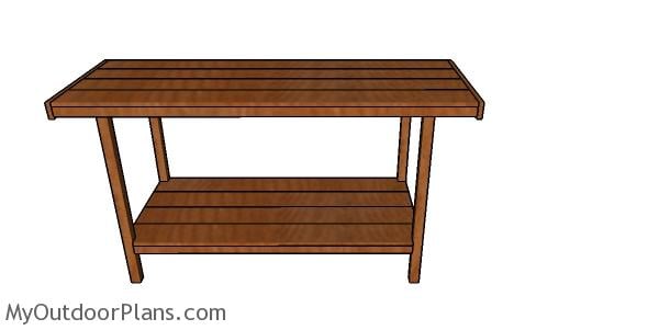 Build a simple 5 ft workbench