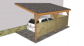 Attached carport plans