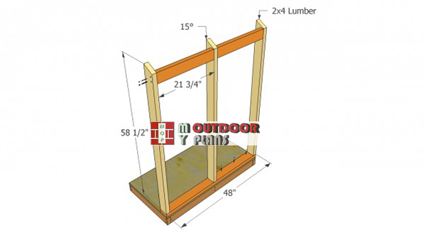 Front-wall-frame