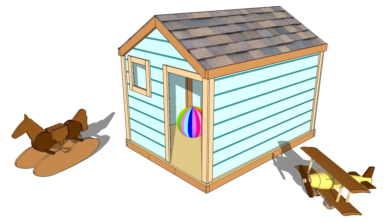 Wooden Playhouse Plans