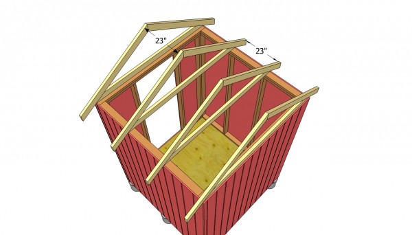 Gable Shed Roof Plans MyOutdoorPlans Free Woodworking ...