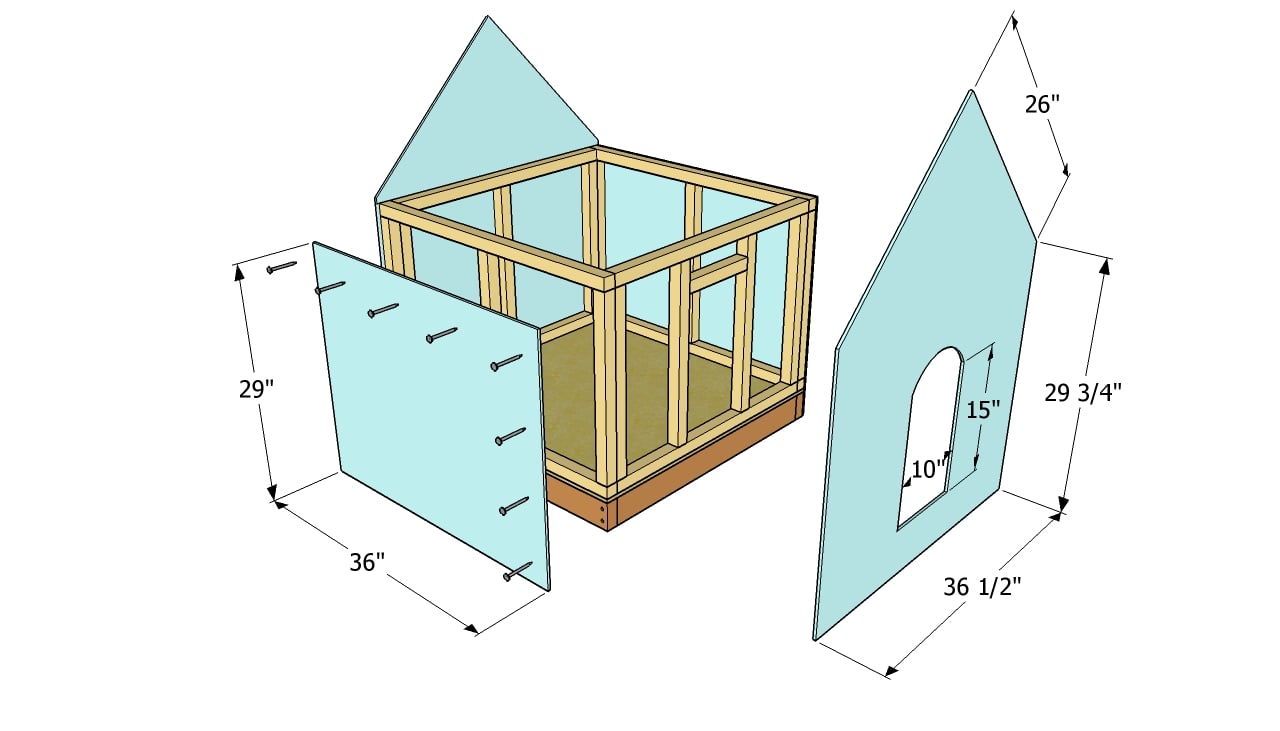 Beautiful 30 Simple Dog House Plans