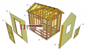 Outdoor-shed-building-plans