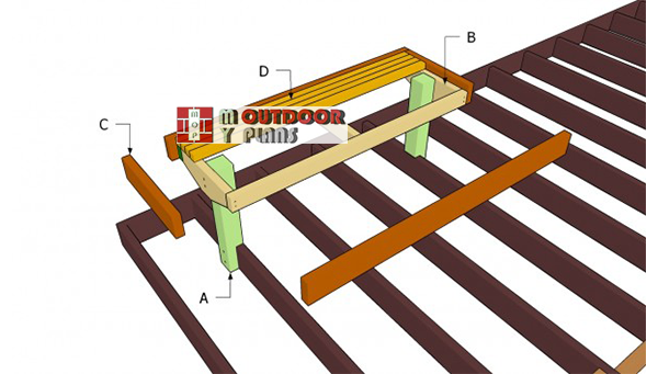 Building-a-deck-bench