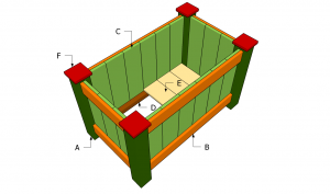 Building a deck planter