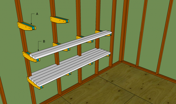 Garage Shelves Plans Myoutdoorplans Free Woodworking Plans And