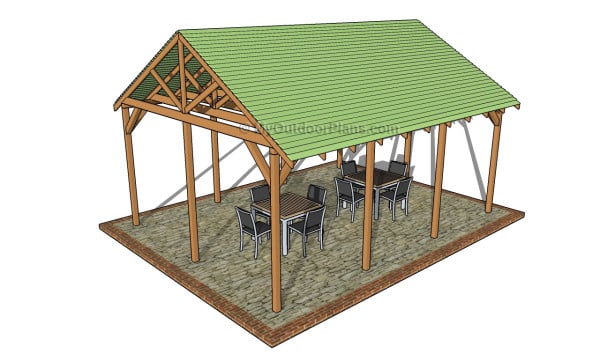 Outdoor Shelter Plans MyOutdoorPlans Free Woodworking 