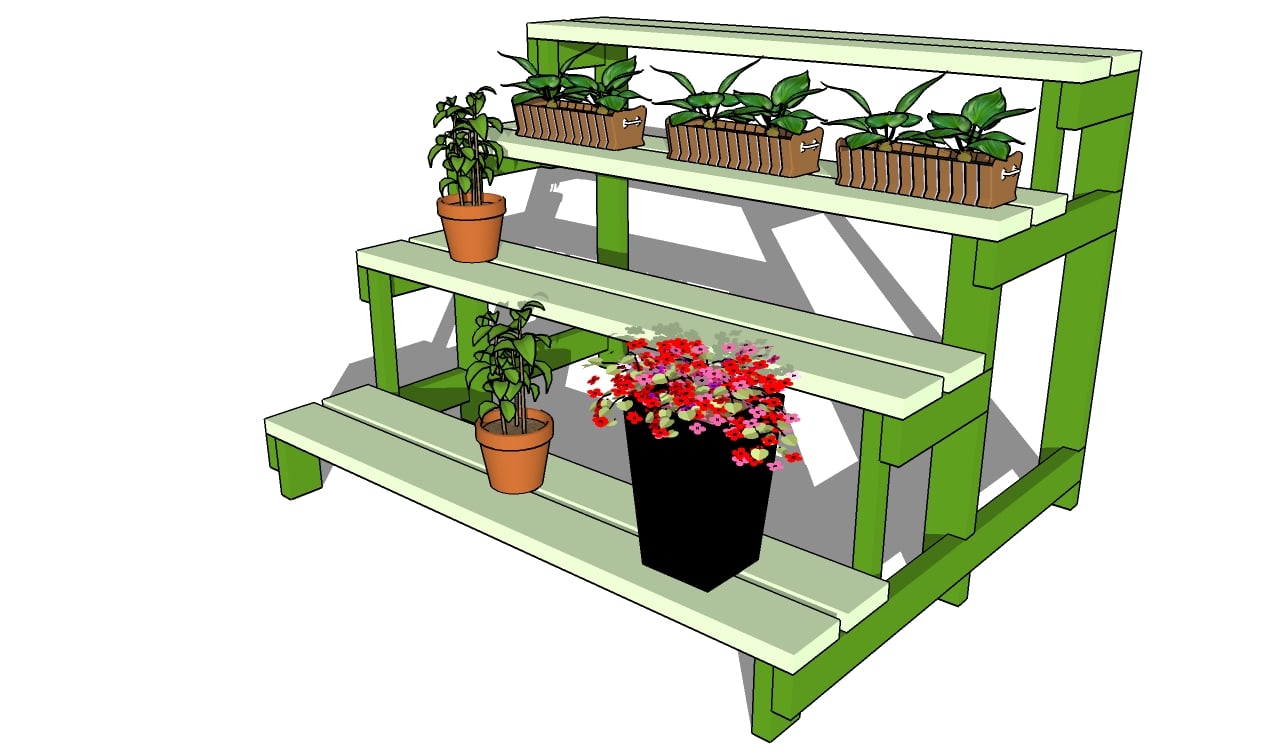 Woodwork Wood Plant Stand Plans PDF Plans