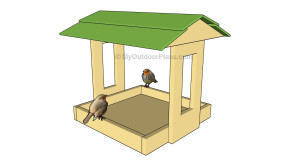 Platform Bird Feeder Plans